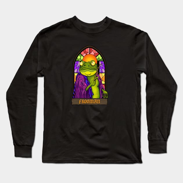 loveland frogman Long Sleeve T-Shirt by Holly Who Art